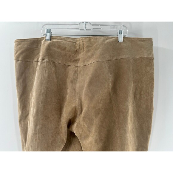 Women's Vintage Wilson's Leather Maxima Leather Pants With Hem Slit Size 26 - Picture 5 of 8